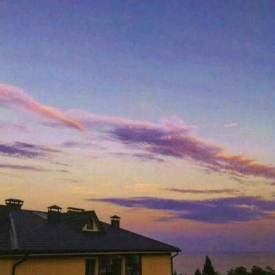 尖顶上的海鸥星云